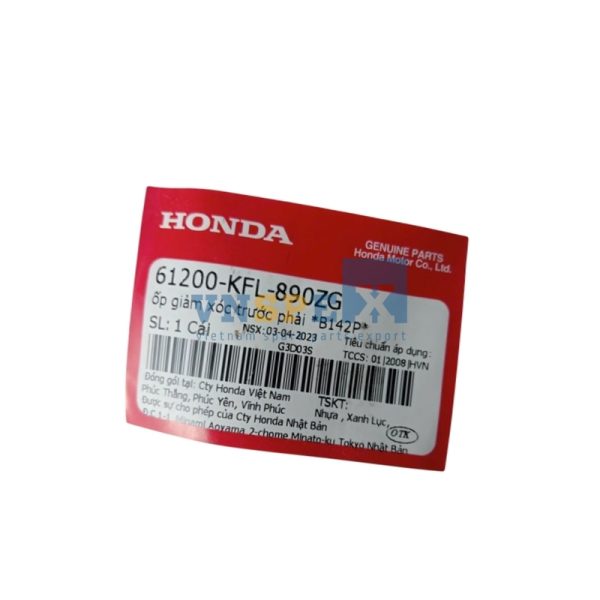 ốp giảm xóc trước phải *B142P* HONDA FUTURE (Mã: 61200KFL890ZG) - Hình ảnh 3