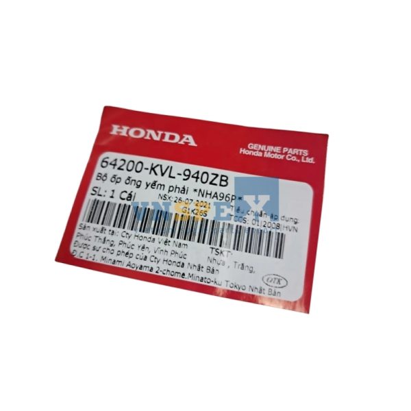 Bộ ốp ống yếm phải *NHA96P* HONDA FUTURE (Mã: 64200KVL940ZB) - Hình ảnh 3