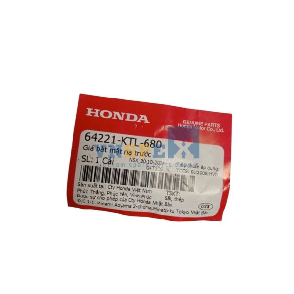 Giá bắt mặt nạ trước HONDA WAVE (Mã: 64221KTL680) - Hình ảnh 3