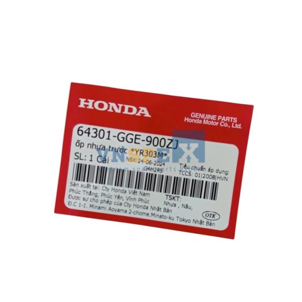 ốp nhựa trước *YR303M* HONDA LEAD (Mã: 64301GGE900ZJ) - Hình ảnh 3