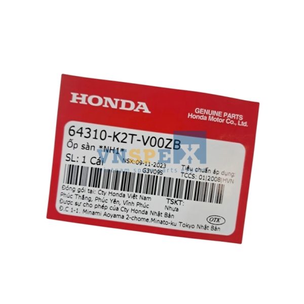 Ốp sàn *NH1* HONDA LEAD (Mã: 64310K2TV00ZB) - Hình ảnh 3