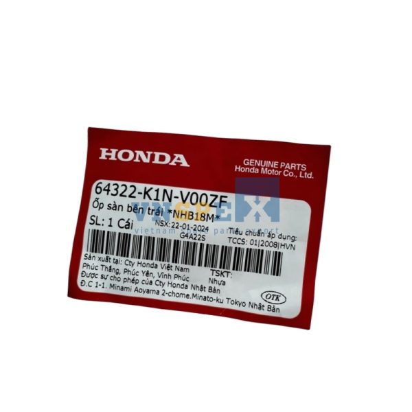 Ốp sàn bên trái *NHB18M* HONDA SH MODE (Mã: 64322K1NV00ZF) - Hình ảnh 3