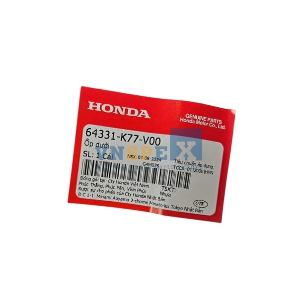 Ốp dưới HONDA SH (Mã: 64331K77V00) - Hình ảnh 3