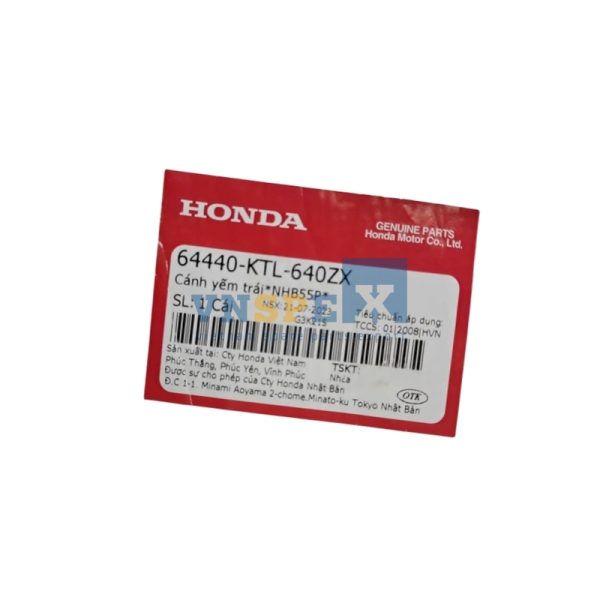 Cánh yếm trái*NHB55P* HONDA WAVE (Mã: 64440KTL640ZX) - Hình ảnh 3