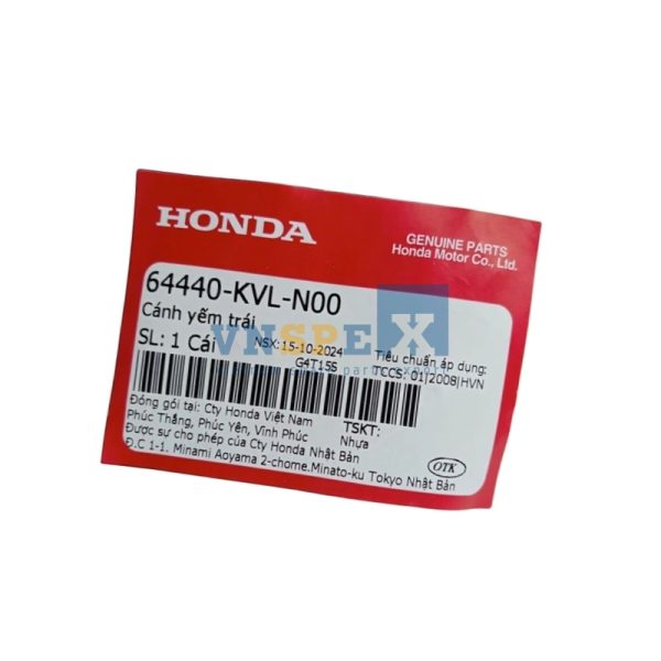 Cánh yếm trái HONDA FUTURE (Mã: 64440KVLN00) - Hình ảnh 3