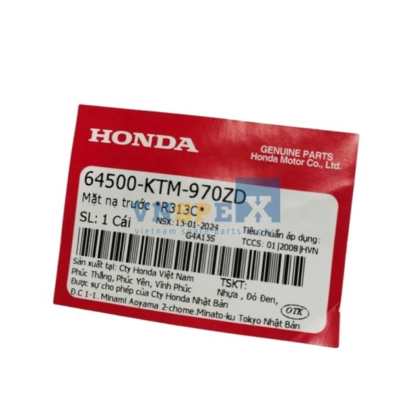 Mặt nạ trước *R313C* HONDA FUTURE (Mã: 64500KTM970ZD) - Hình ảnh 3