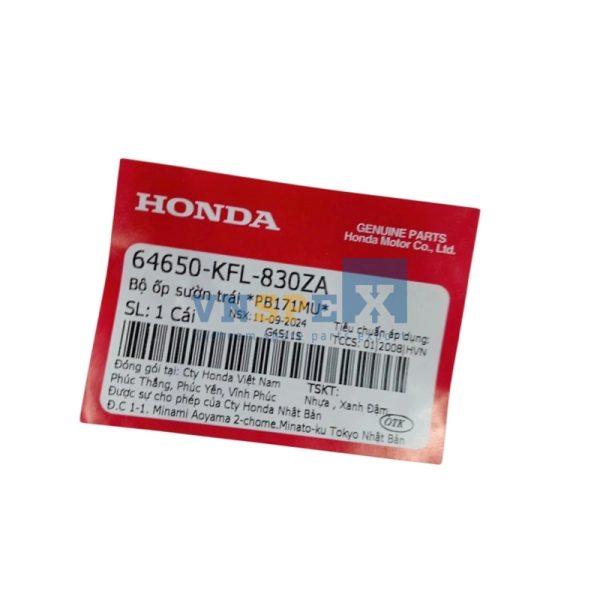 Bộ ốp sườn trái *PB171MU* HONDA FUTURE (Mã: 64650KFL830ZA) - Hình ảnh 3