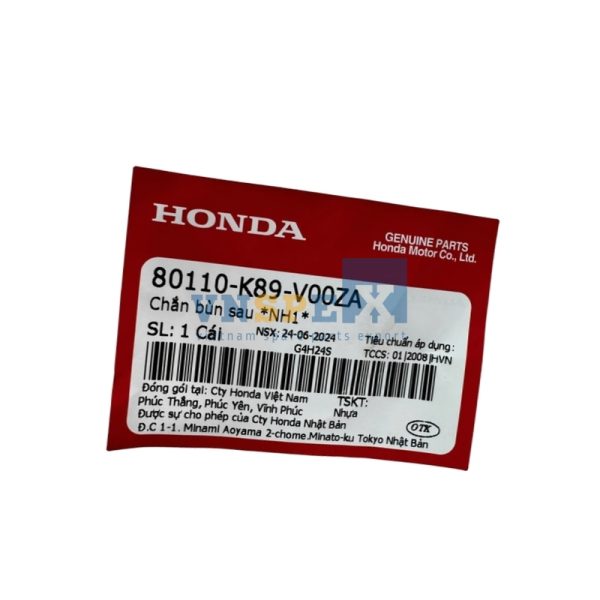 Chắn bùn sau *NH1* HONDA WAVE (Mã: 80110K89V00ZA) - Hình ảnh 3