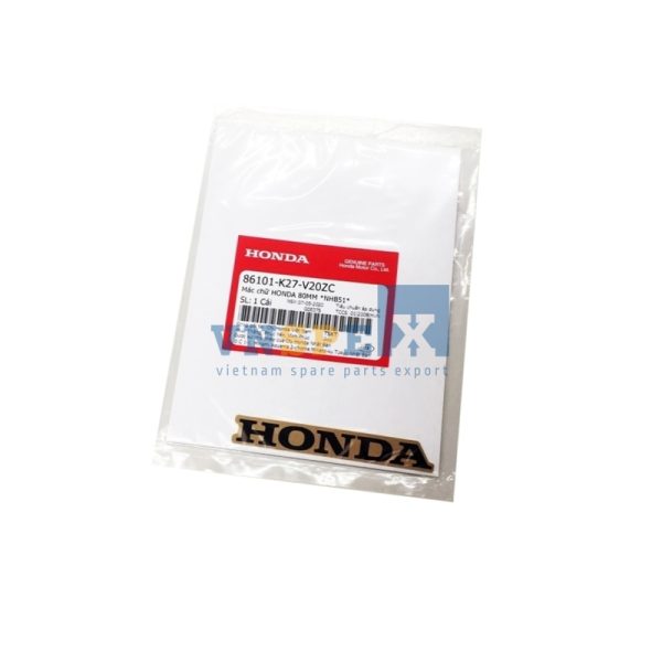 Mác chữ HONDA 80MM *NHB51* HONDA AIR BLADE (Mã: 86101K27V20ZC)