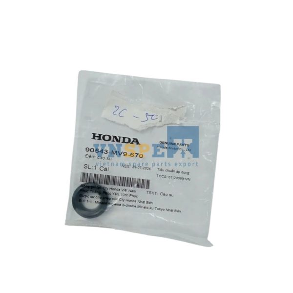 Đệm cao su HONDA AIR BLADE,CLICK,DREAM,LEAD,SH,VISION,WAVE, BLADE (Mã: 90543MV9670) - Hình ảnh 2