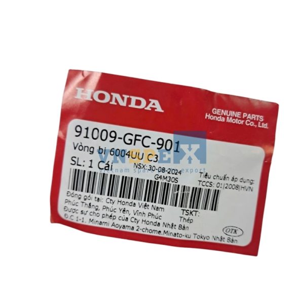 Vòng bi 6004UU C3 (china) HONDA LEAD (Mã: 91009GFC901) - Hình ảnh 3