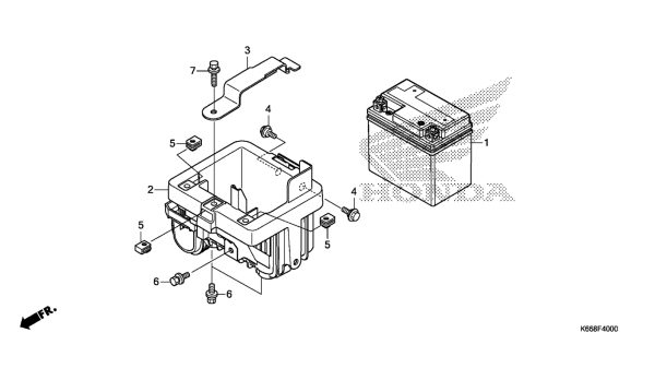 F-40 | BÌNH ĐIỆN | AIR BLADE 125 (CATALOGUE PHỤ TÙNG)